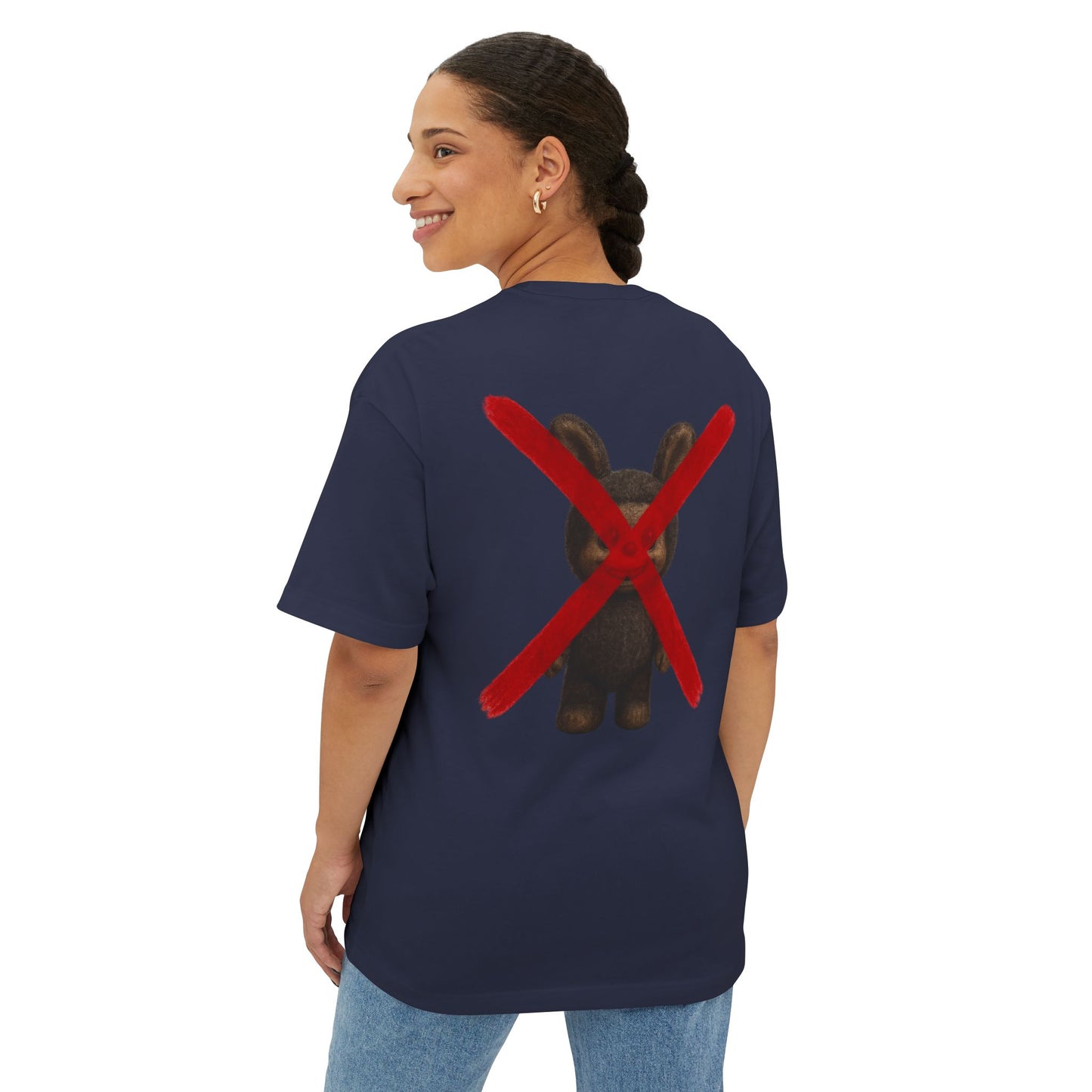T-shirt boxy design unique