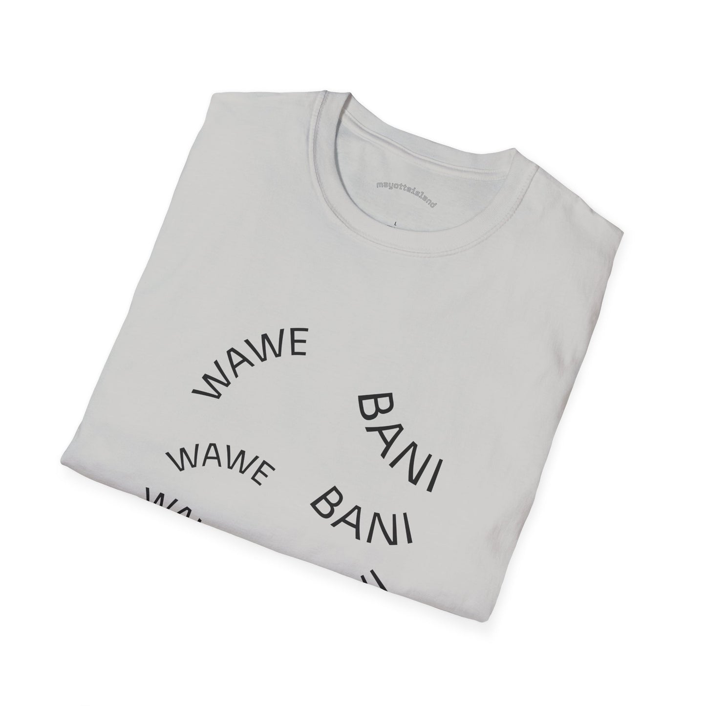 T-shirt Wawe Bani – Design Minimaliste Mahorais