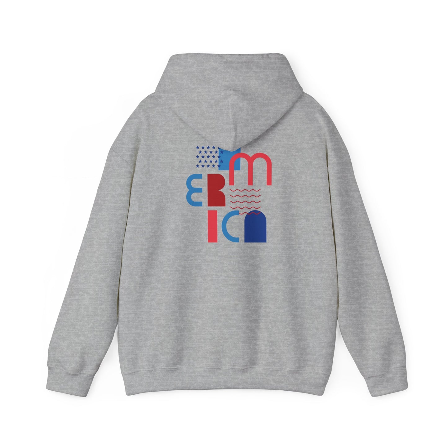 Hoodie  “Americana” – Typographie graphique USA