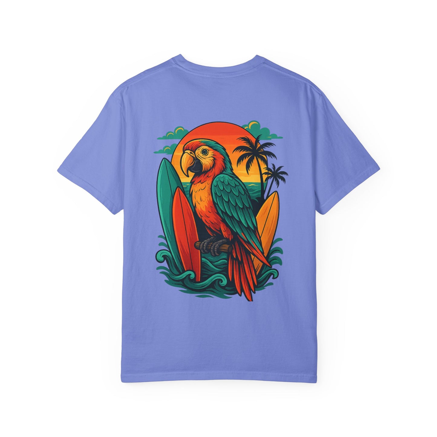 T-shirt unisexe “Perroquet surfeur”