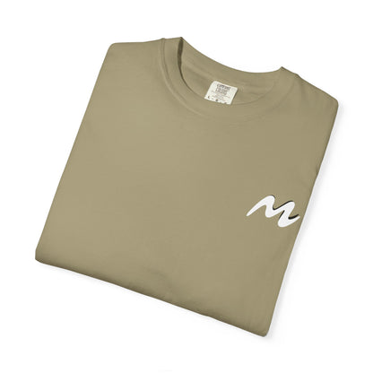T-shirt esprit fleuri unisexe