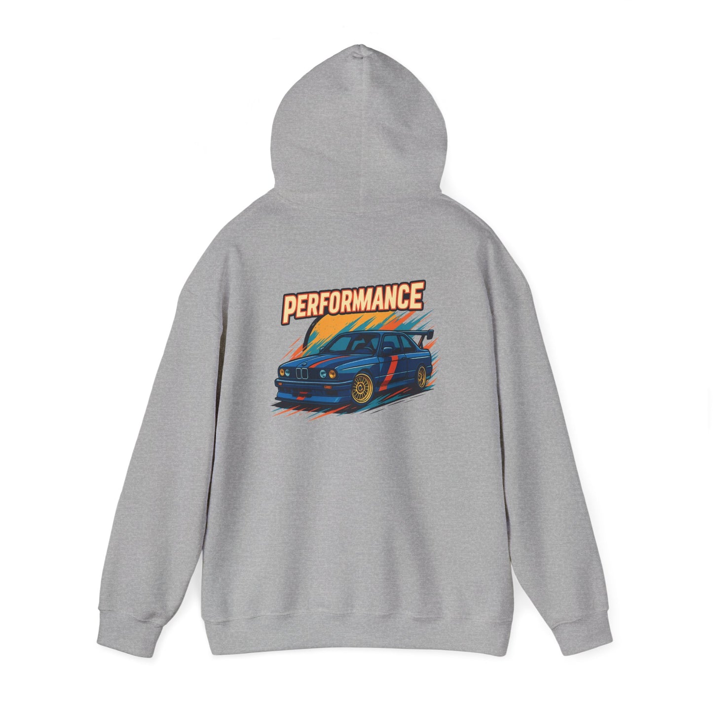 Performance Car Unisex Hoodie - Customizable Streetwear, Gift for Car Lovers, Casual Wear, Birthday Gift, Everyday Comfort