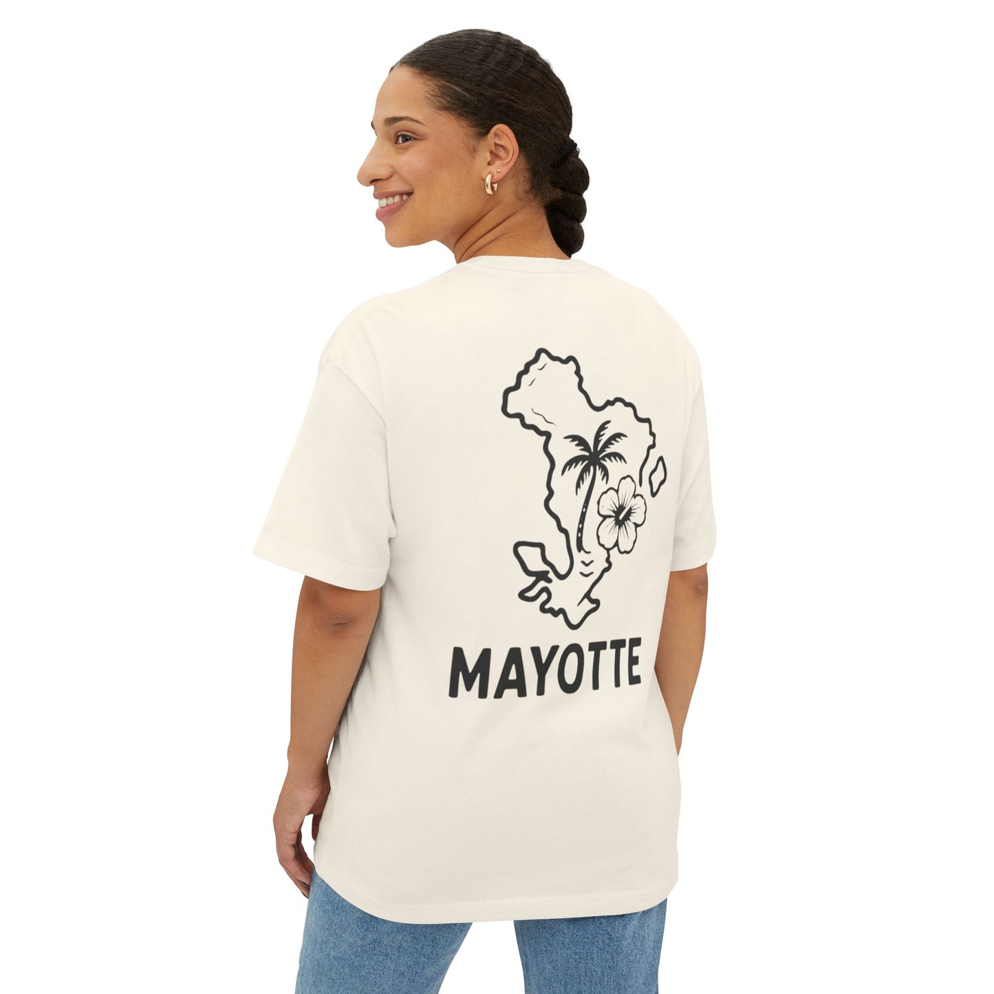 T-shirt unisexe oversize “Vibes de Mayotte”