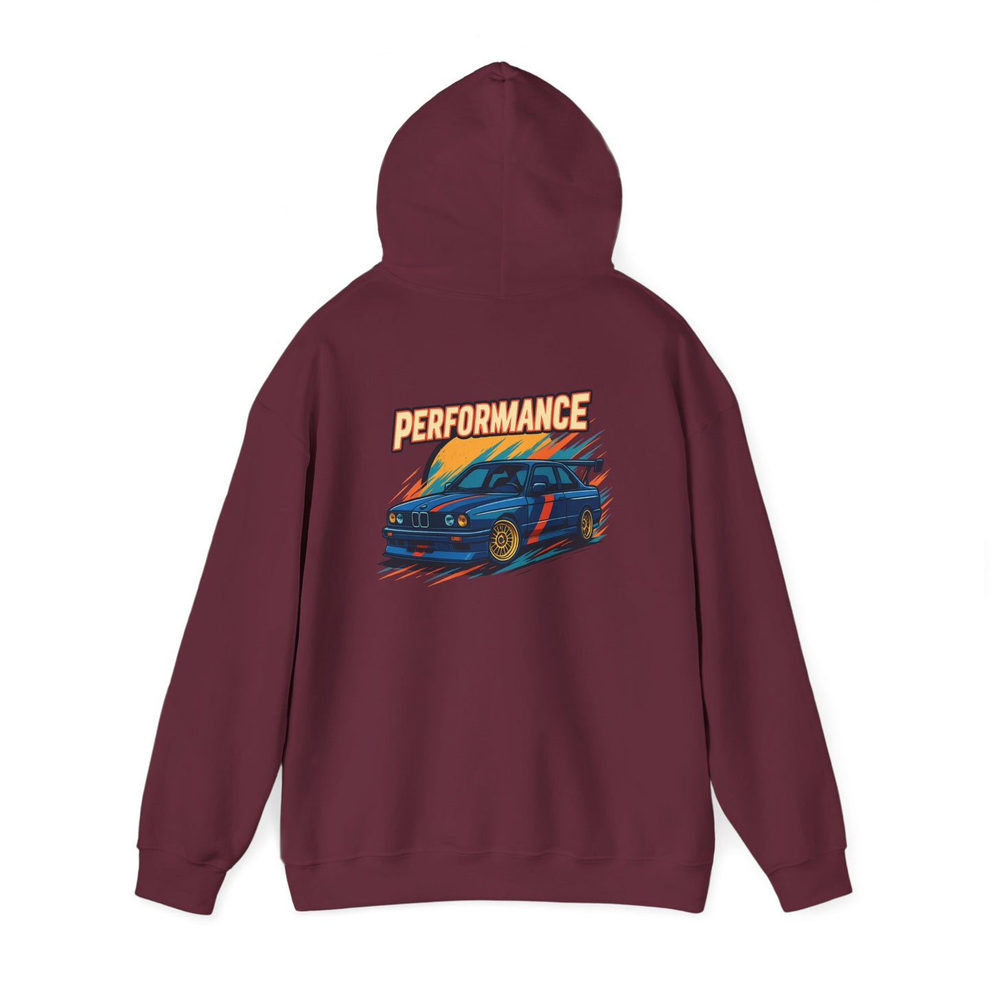 Performance Car Unisex Hoodie - Customizable Streetwear, Gift for Car Lovers, Casual Wear, Birthday Gift, Everyday Comfort