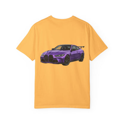 Purple Car Graphic T-Shirt, Unisex T-Shirt, Car Enthusiast Gift, Stylish Tee, Birthday Gift, Casual Wear