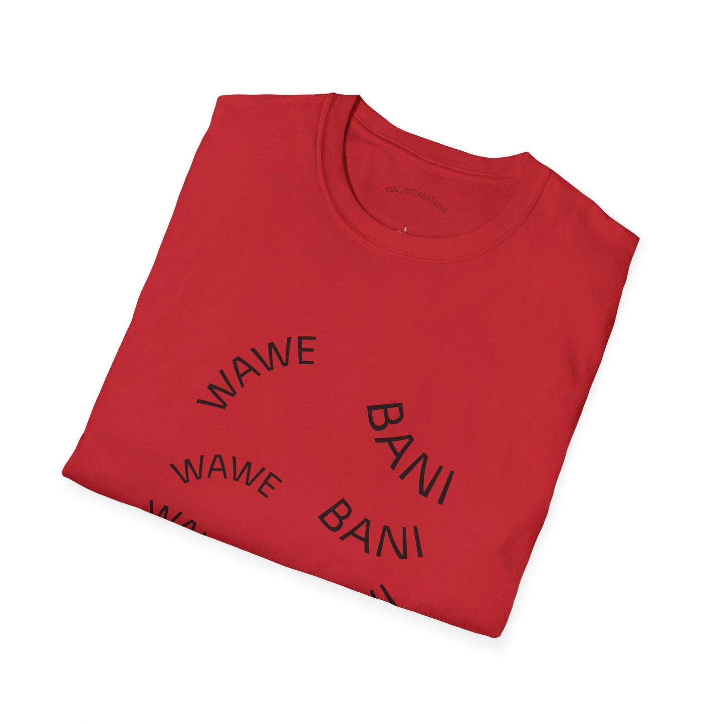 T-shirt Wawe Bani – Design Minimaliste Mahorais