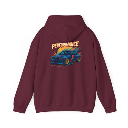 Performance Car Unisex Hoodie - Customizable Streetwear, Gift for Car Lovers, Casual Wear, Birthday Gift, Everyday Comfort