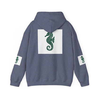 Hoodie I Love Mayotte – Hippocampe Tribal-unisex