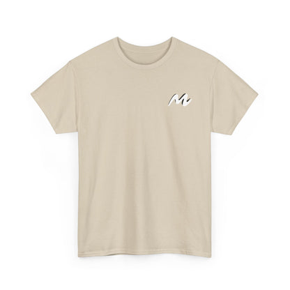 T-shirt “Flower Sketch” – fleur en pointillés noir & blanc