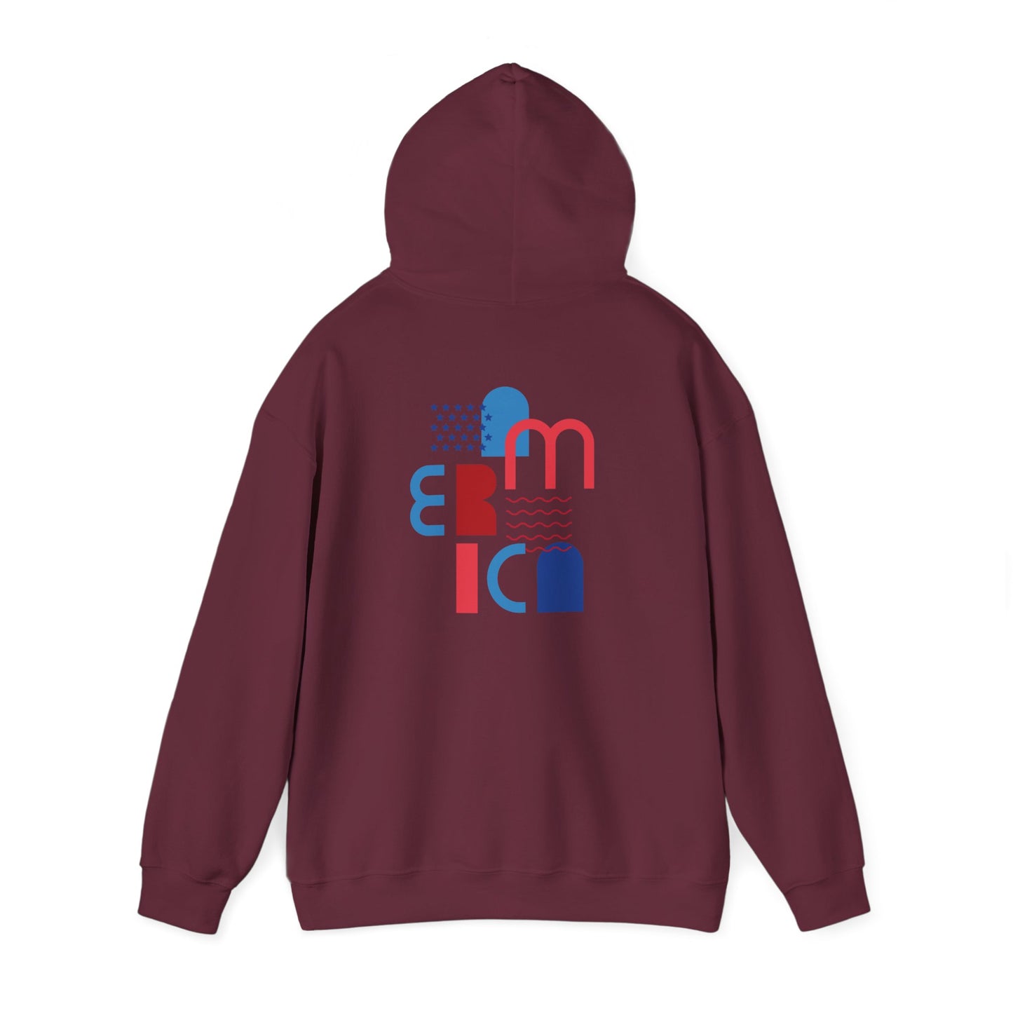 Hoodie  “Americana” – Typographie graphique USA