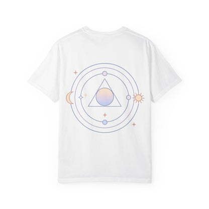 Cosmic Dreams T-Shirt, Unisex Space Tee, Celestial Graphic T-Shirt, Astrology Gift, Vintage-Inspired Apparel