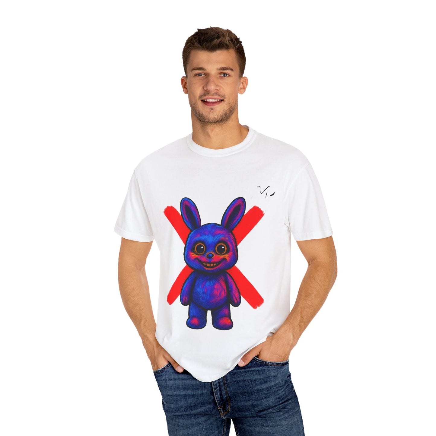 T-shirt unisexe graphique lapin