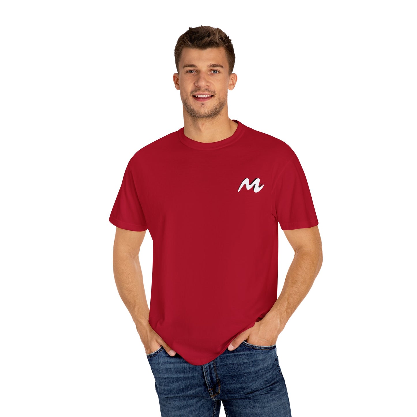 T-shirt casual “Sunset vibes” unisexe