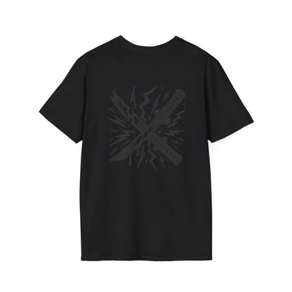 T-shirt graphique épée unisexe