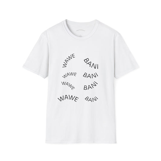 T-shirt Wawe Bani – Design Minimaliste Mahorais