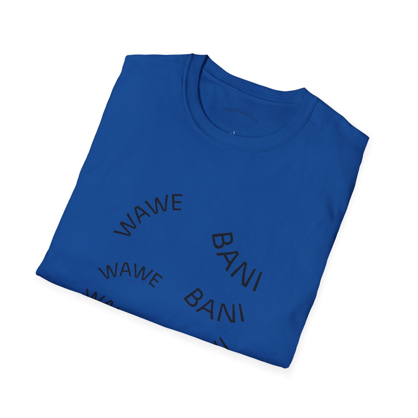 T-shirt Wawe Bani – Design Minimaliste Mahorais