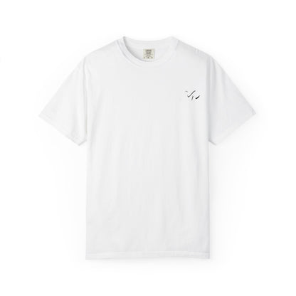 T-shirt esprit fleuri unisexe