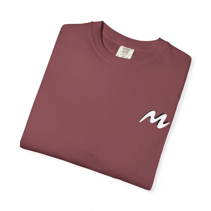 T-shirt casual “Sunset vibes” unisexe