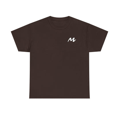 T-shirt “Flower Sketch” – fleur en pointillés noir & blanc