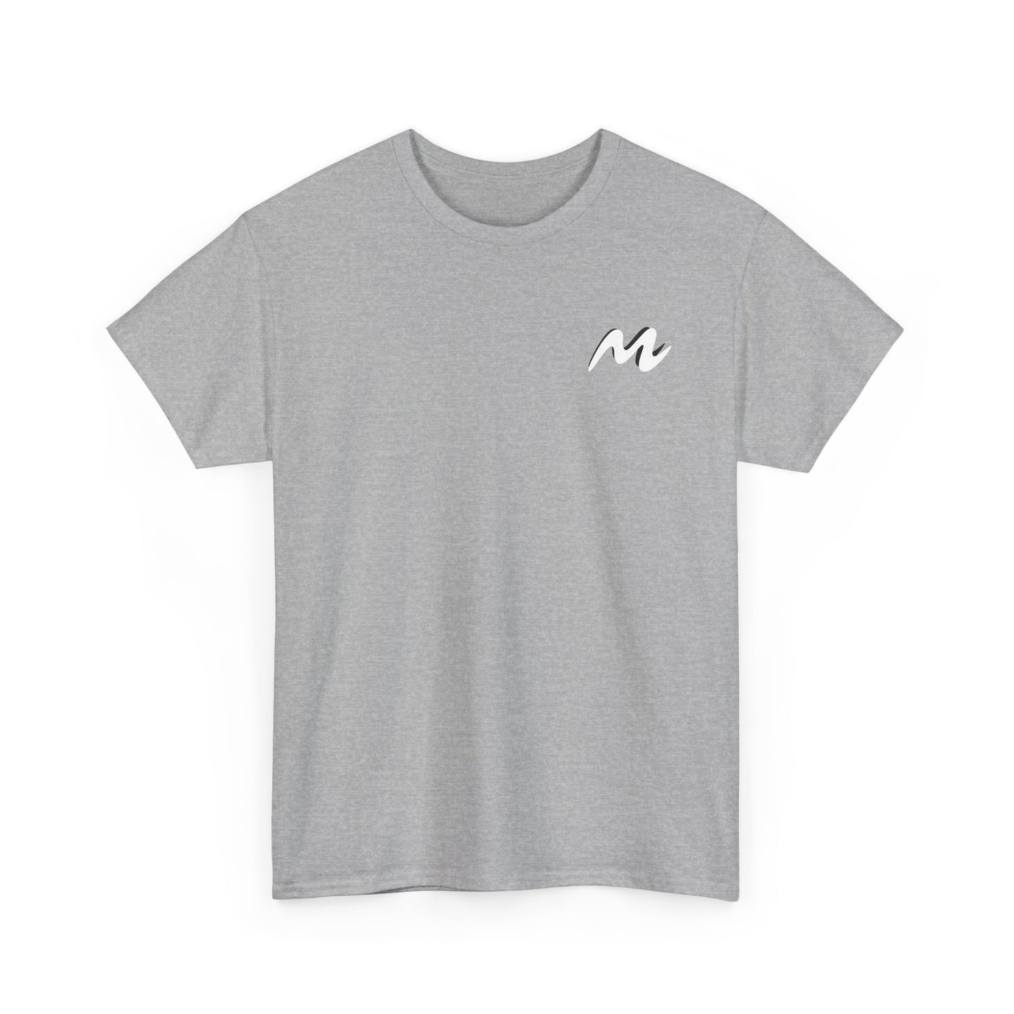 T-shirt “Flower Sketch” – fleur en pointillés noir & blanc