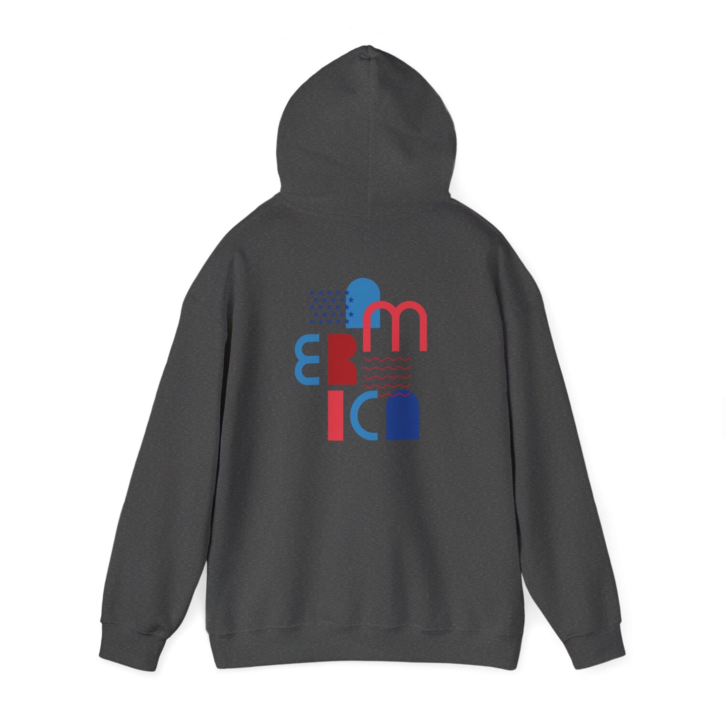 Hoodie  “Americana” – Typographie graphique USA