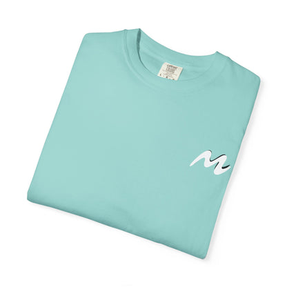 T-shirt esprit fleuri unisexe