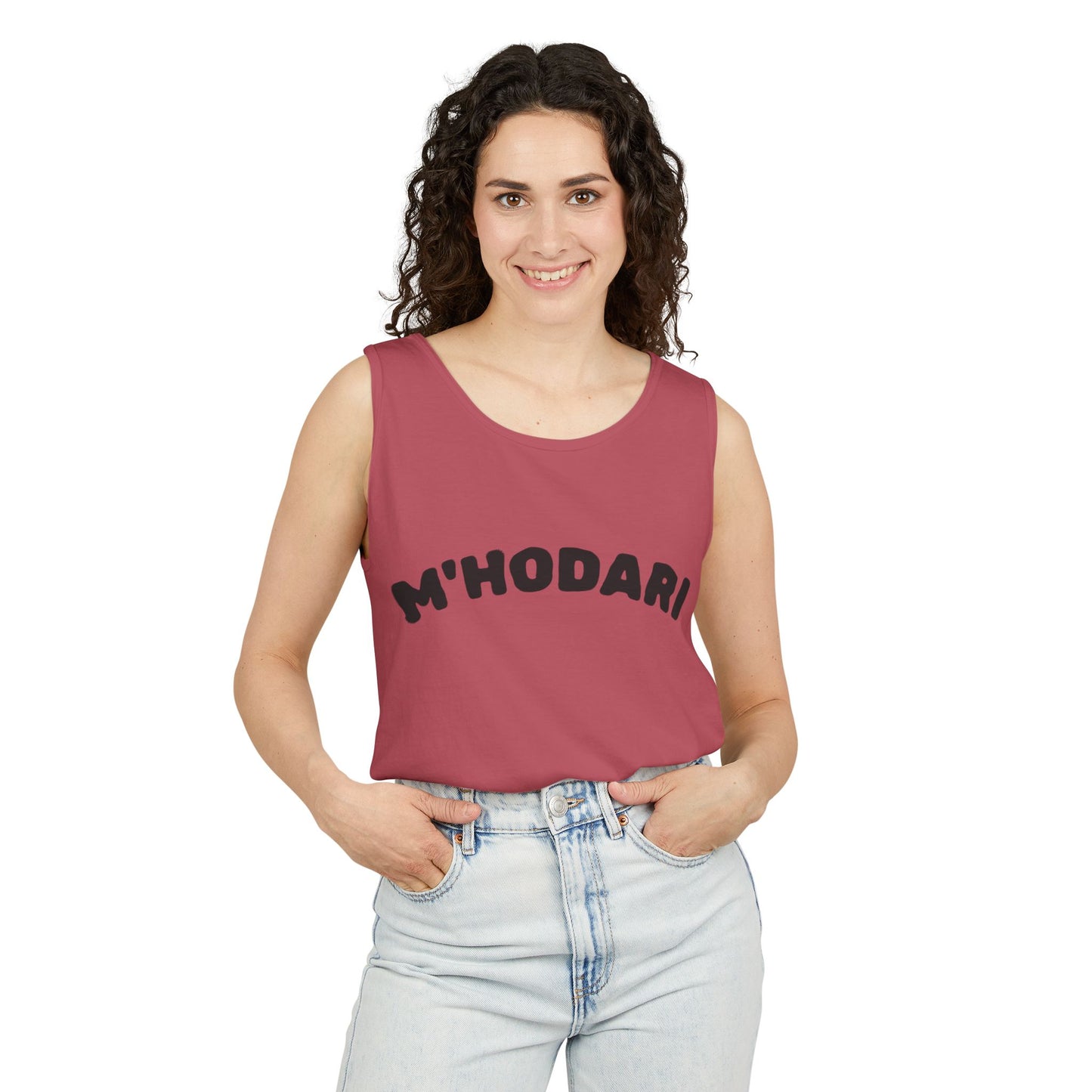 Débardeur “M’Hodari” – Minimaliste & puissant | Esprit Mahorais