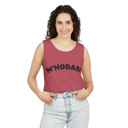 Débardeur “M’Hodari” – Minimaliste & puissant | Esprit Mahorais