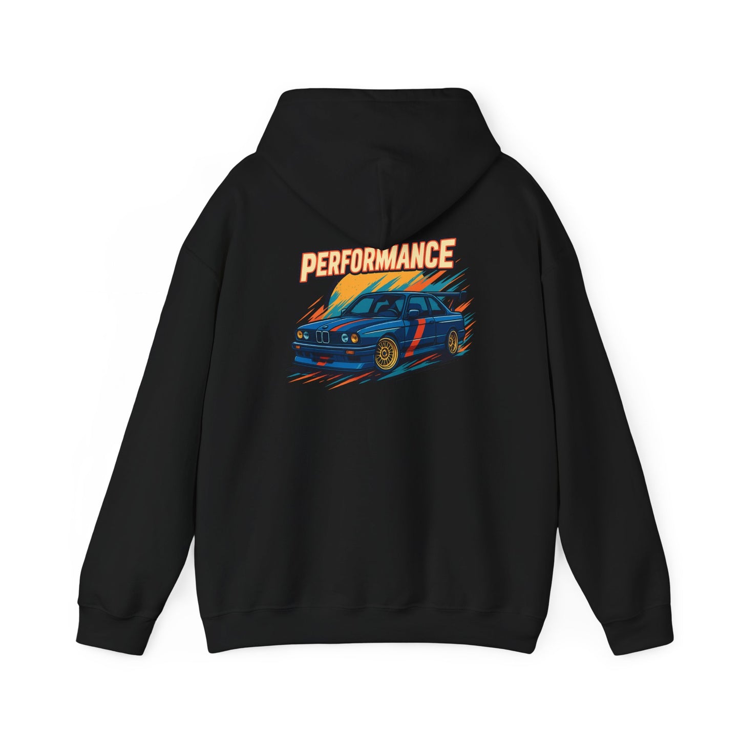 Performance Car Unisex Hoodie - Customizable Streetwear, Gift for Car Lovers, Casual Wear, Birthday Gift, Everyday Comfort