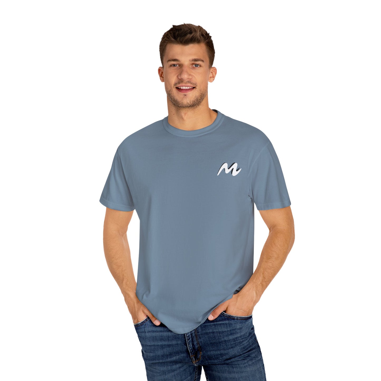 T-shirt casual “Sunset vibes” unisexe