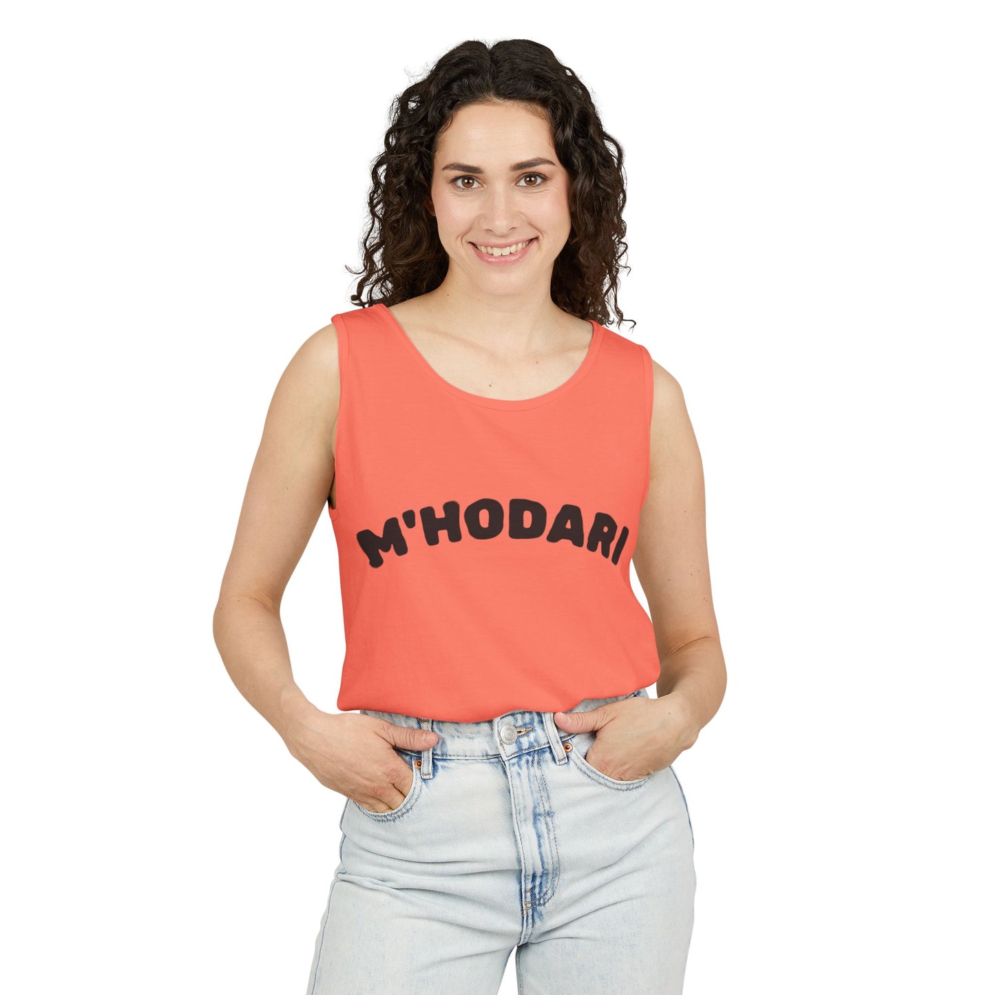 Débardeur “M’Hodari” – Minimaliste & puissant | Esprit Mahorais