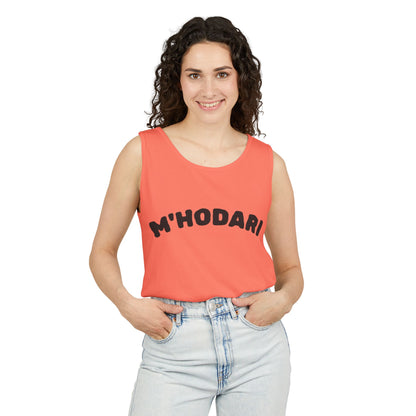 Débardeur “M’Hodari” – Minimaliste & puissant | Esprit Mahorais
