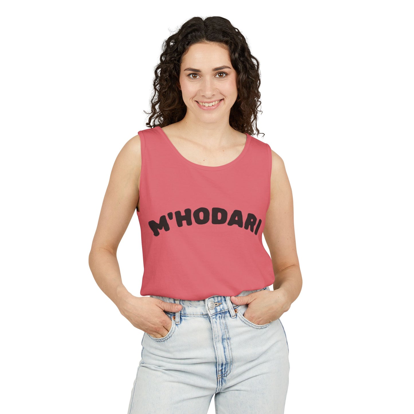 Débardeur “M’Hodari” – Minimaliste & puissant | Esprit Mahorais