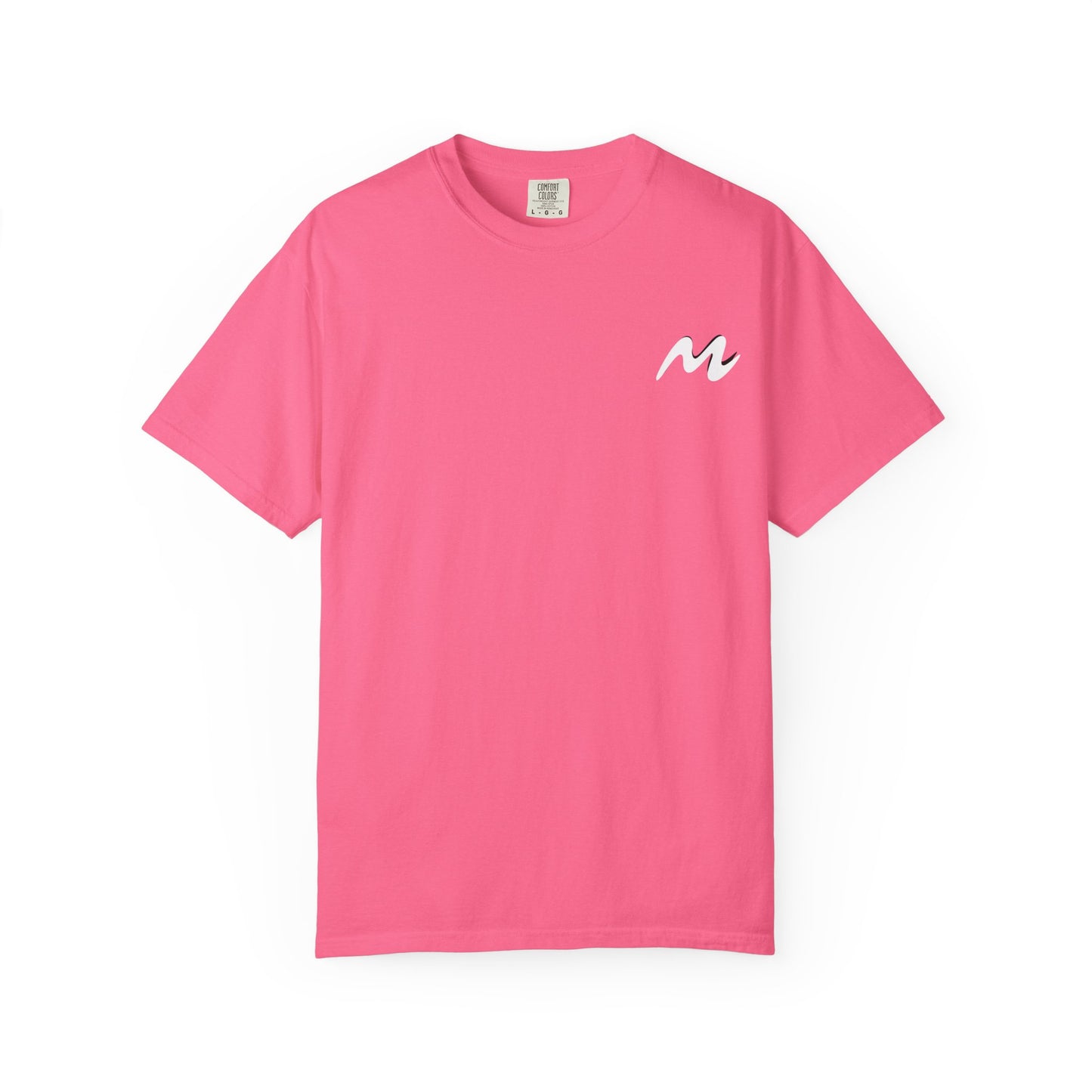 T-shirt esprit fleuri unisexe
