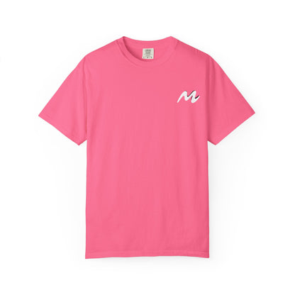 T-shirt esprit fleuri unisexe