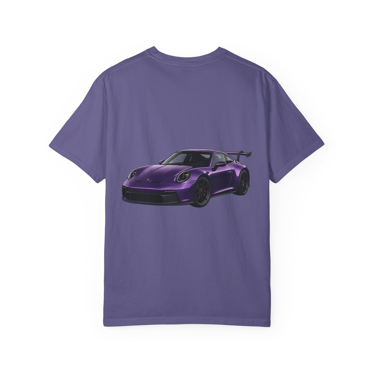 Purple Sports Car Graphic Tee | Unisex T-Shirt for Car Enthusiasts, Gift for Him/Her, Casual Wear, Car Lover Apparel