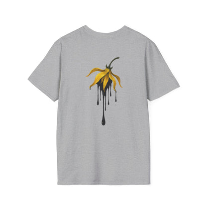 T-shirt unisexe “Fleur qui dégouline”