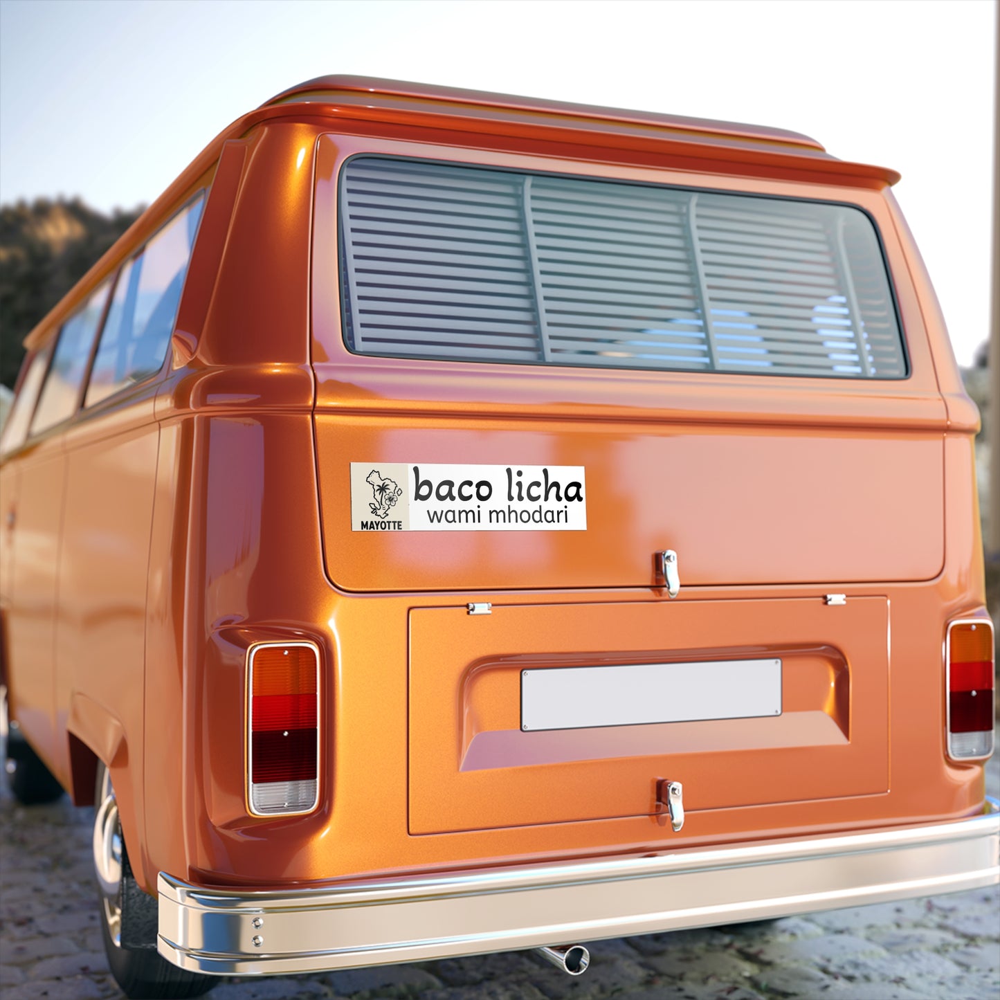 Sticker Mayotte – Baco Licha, Wami Mhodari