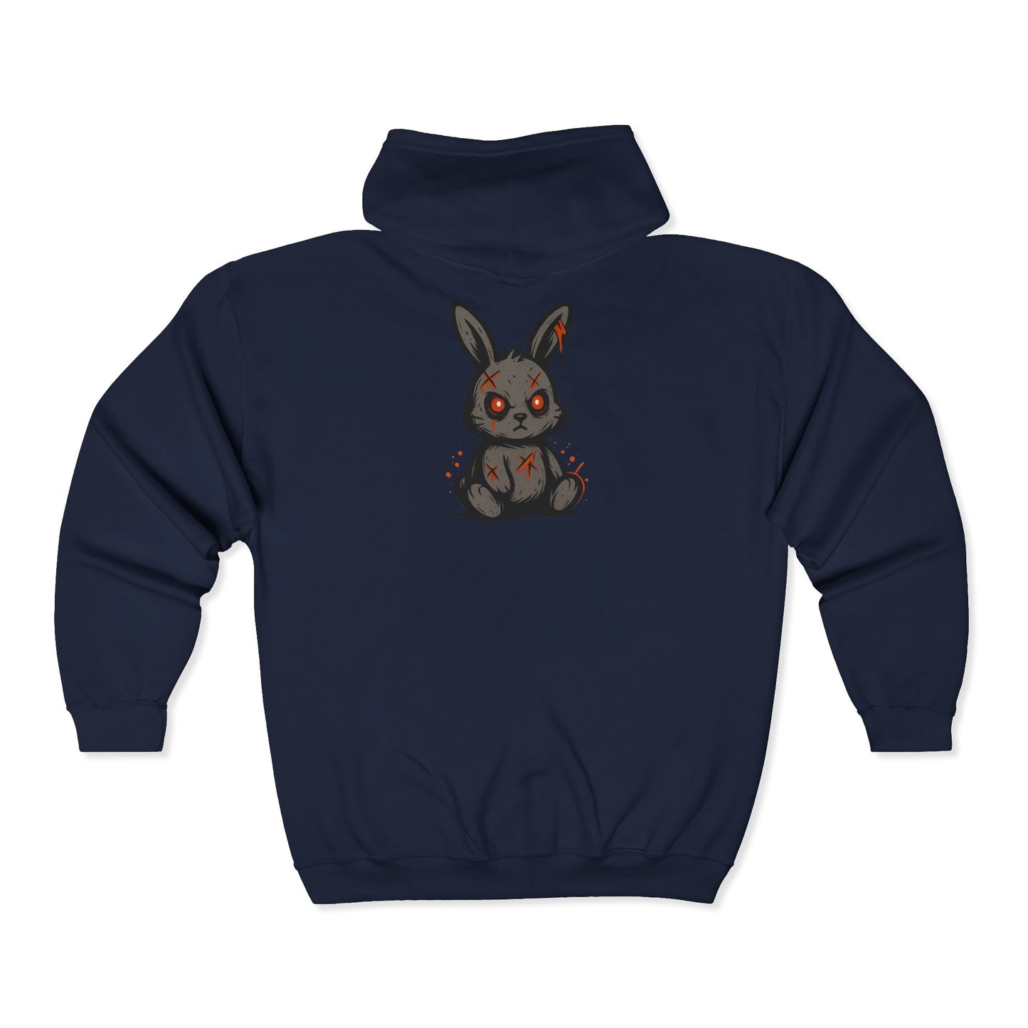 Hoodie “Dark Duality” – Evil Smile & Dark Bunny