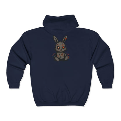 Hoodie “Dark Duality” – Evil Smile & Dark Bunny