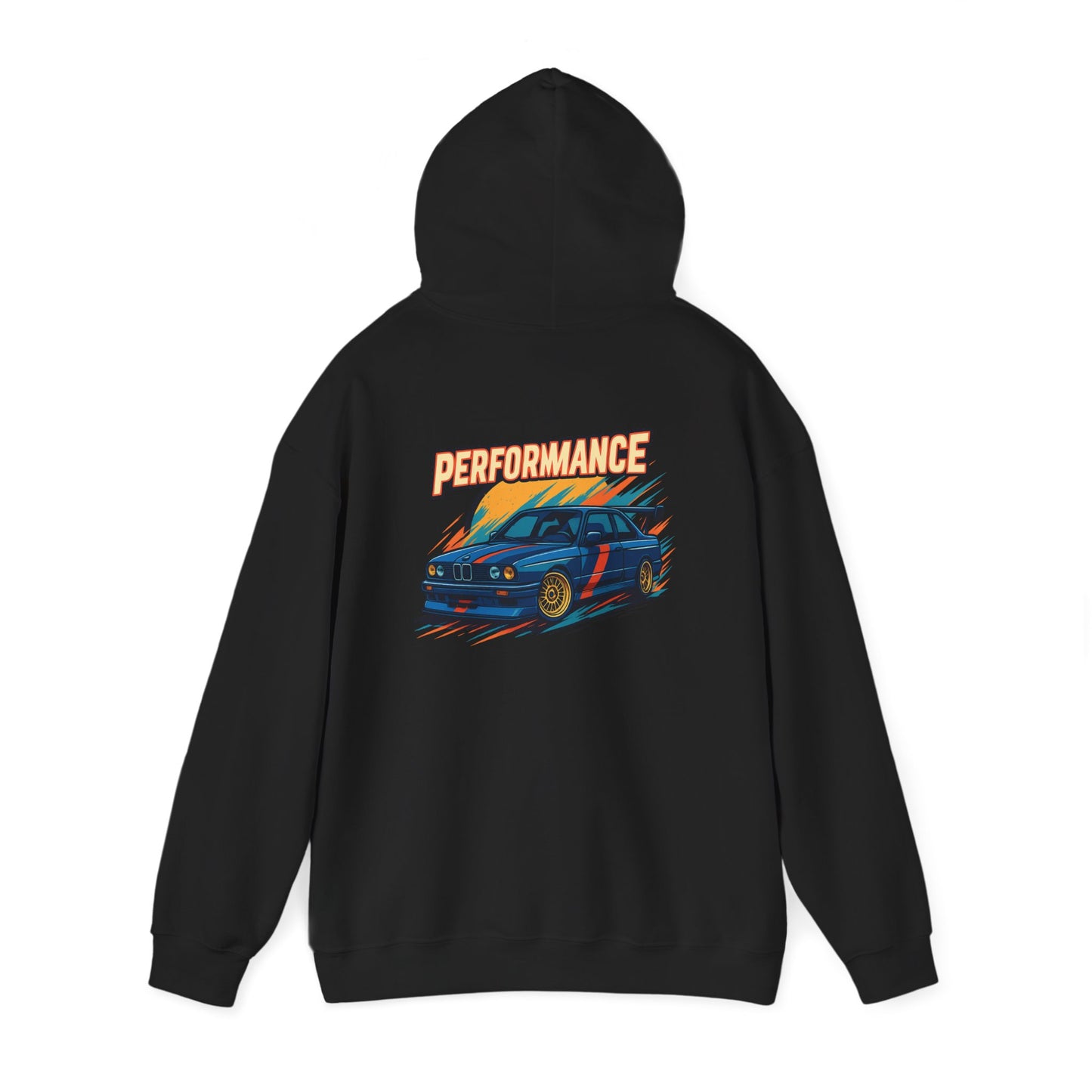 Performance Car Unisex Hoodie - Customizable Streetwear, Gift for Car Lovers, Casual Wear, Birthday Gift, Everyday Comfort