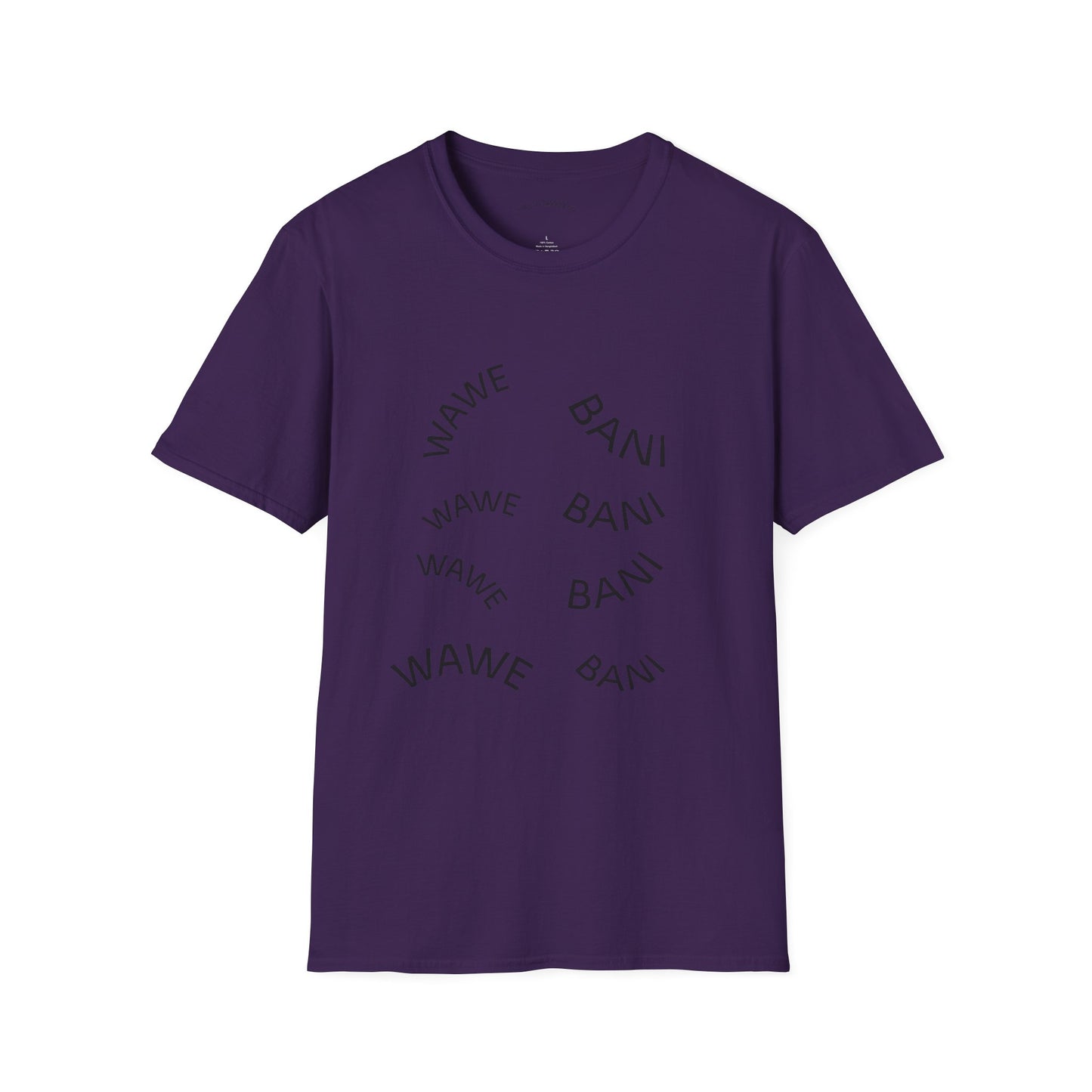 T-shirt Wawe Bani – Design Minimaliste Mahorais
