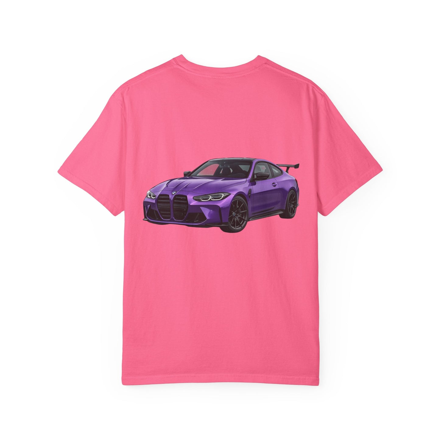 Purple Car Graphic T-Shirt, Unisex T-Shirt, Car Enthusiast Gift, Stylish Tee, Birthday Gift, Casual Wear