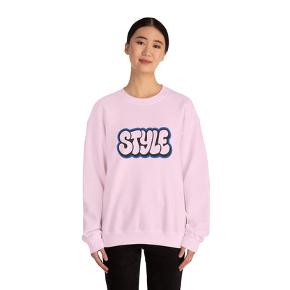 Sweat “Bubble Style” – lettrage cartoon “STYLE”