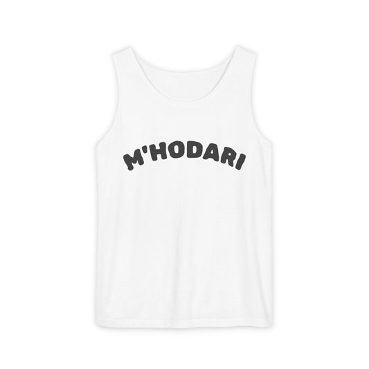 Débardeur “M’Hodari” – Minimaliste & puissant | Esprit Mahorais