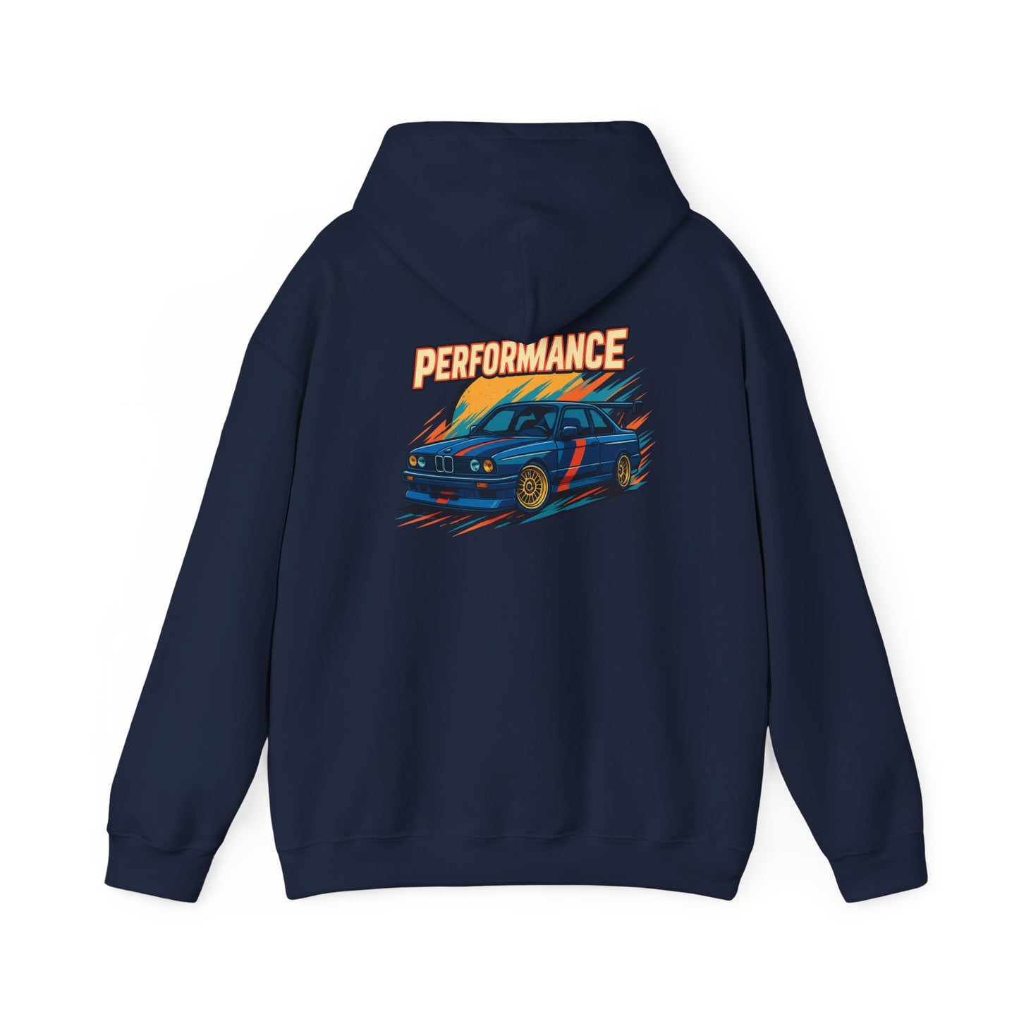 Performance Car Unisex Hoodie - Customizable Streetwear, Gift for Car Lovers, Casual Wear, Birthday Gift, Everyday Comfort