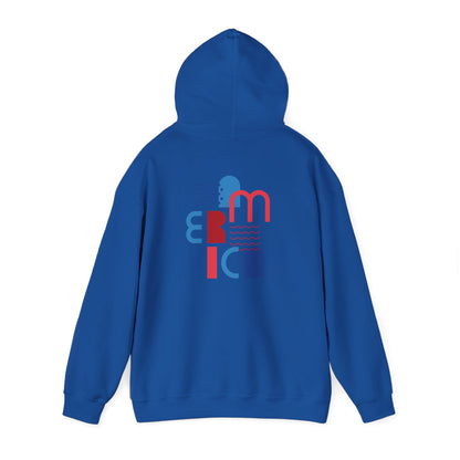 Hoodie  “Americana” – Typographie graphique USA