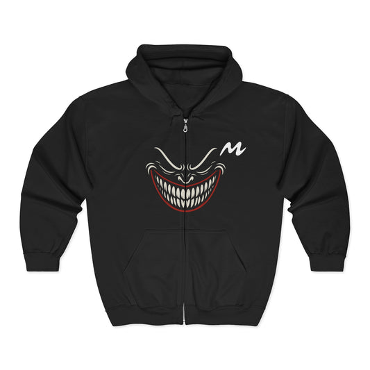 Hoodie “Dark Duality” – Evil Smile & Dark Bunny