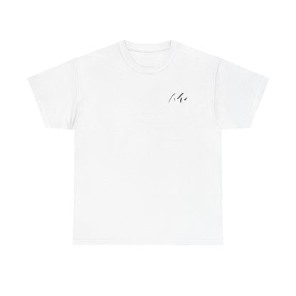 T-shirt “Flower Sketch” – fleur en pointillés noir & blanc