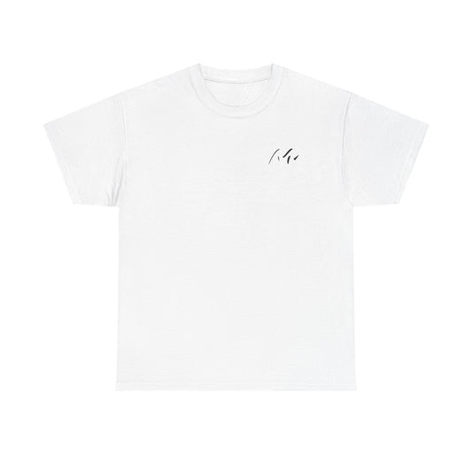 T-shirt “Flower Sketch” – fleur en pointillés noir & blanc